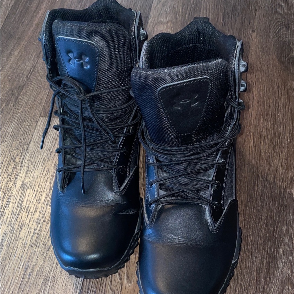 Under Armour Black Combat Boots - Picture 2 of 7
